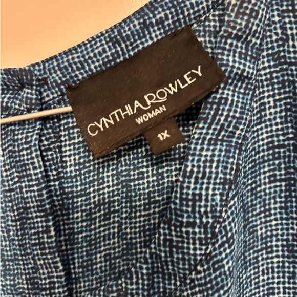 Cynthia Rowley ladies top blouse size 1x - Picture 4 of 8